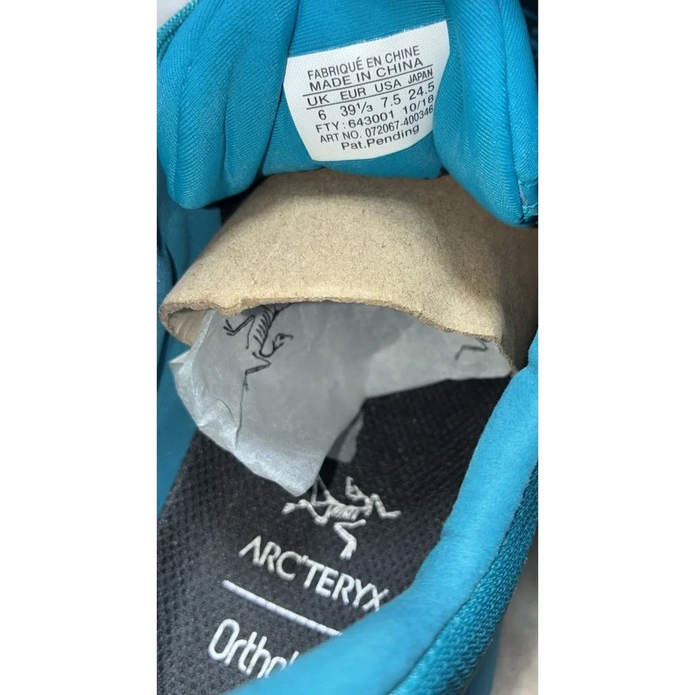 Arcteryx Shoes Women's 7.5 Blue Norvan LD GTX  Trail Running Goretex Vibram NEW